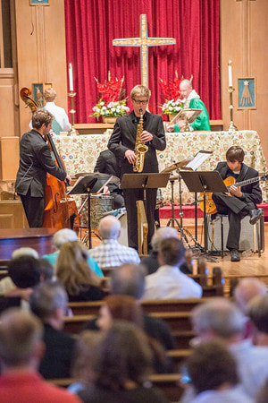Jazz Mass at All Saints Episcopal Church, Appleton, Wisconsin